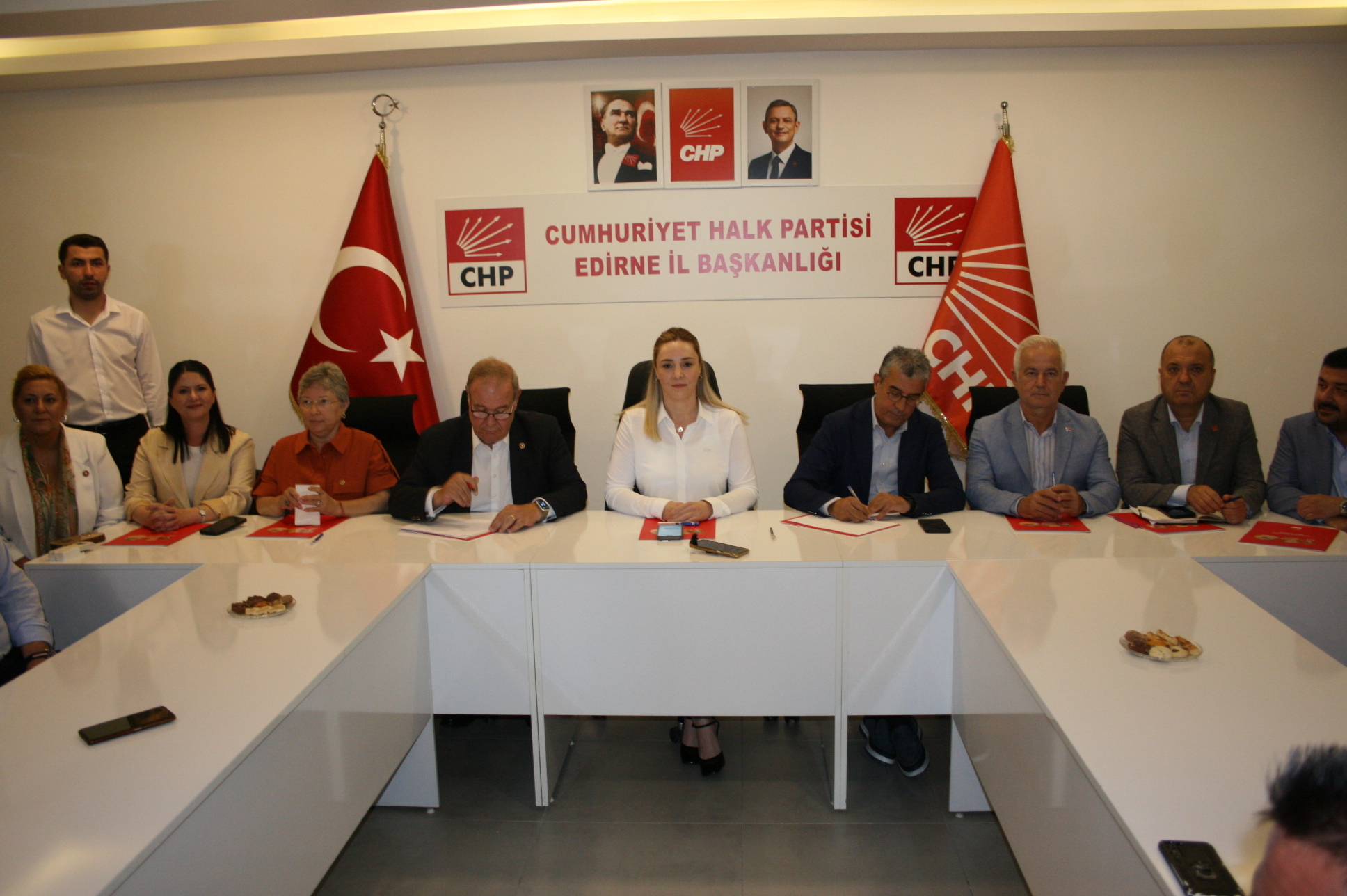 CHP'li vekillerden Edirne'de 'saha' startı