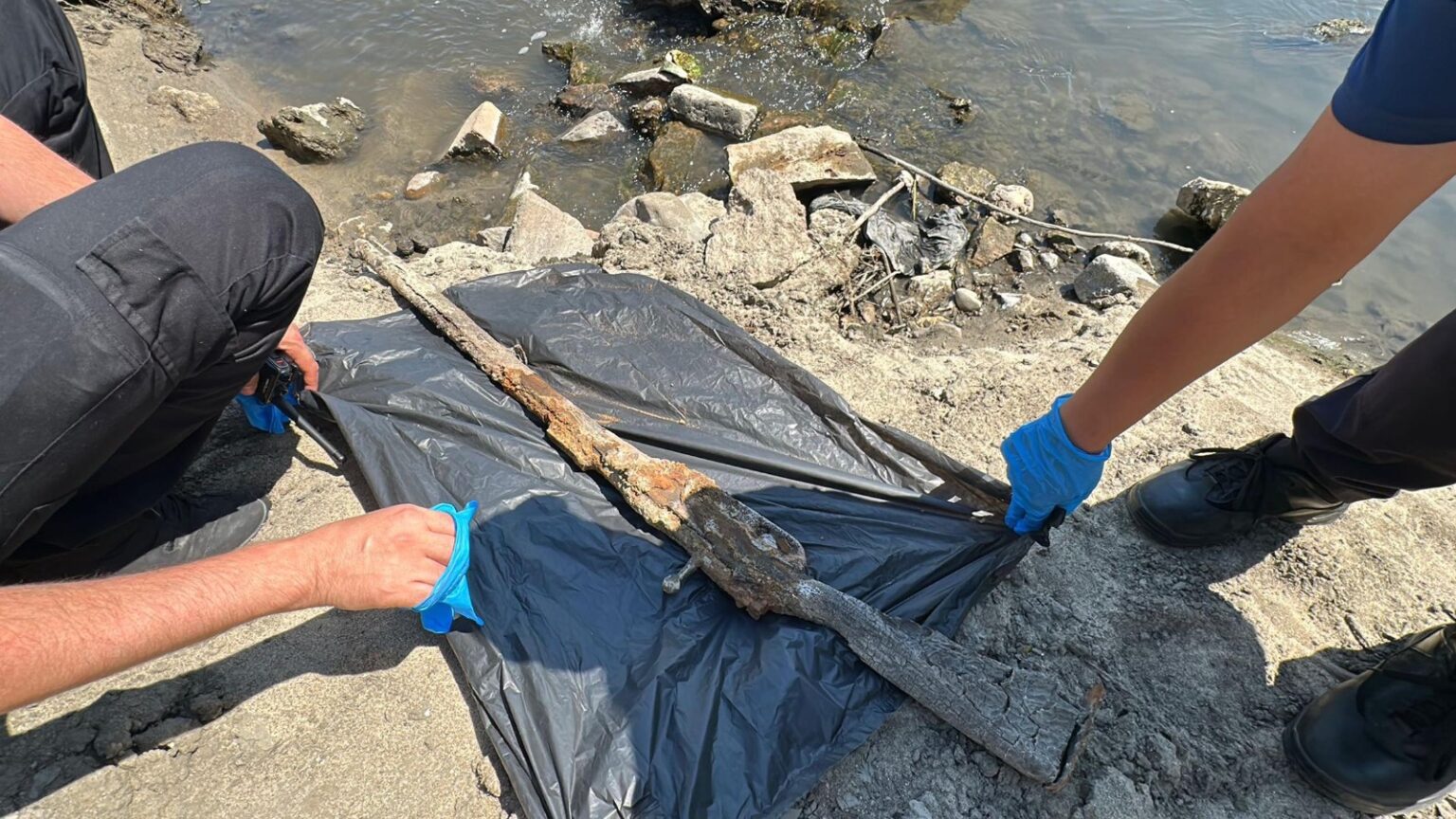 Meriç'in yatağında tarihi sürpriz