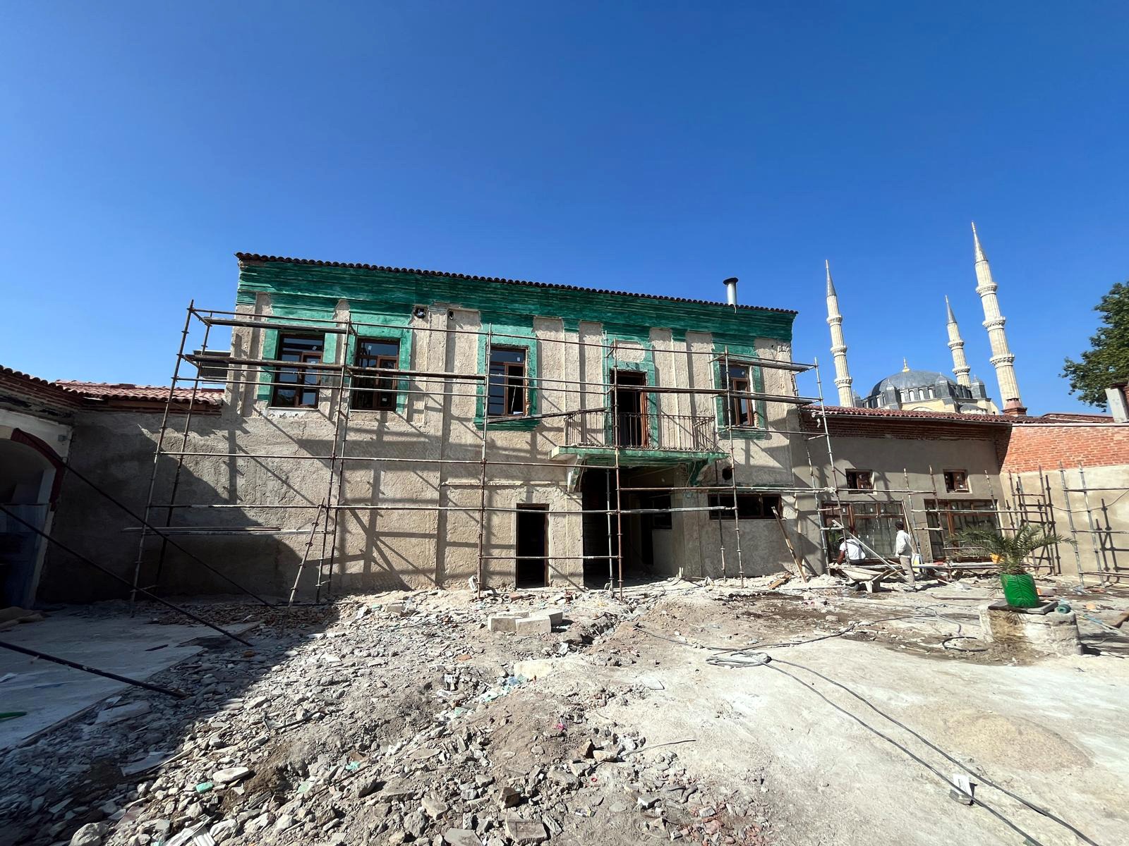 Havlucular Hanı’nda son dokunuşlar