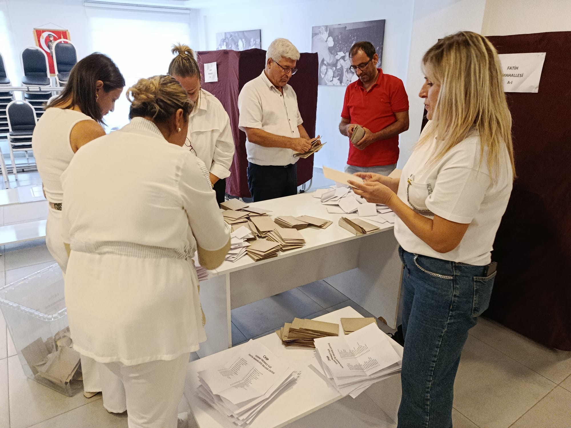 Fatih Mahallesi'nin CHP delegeleri belli