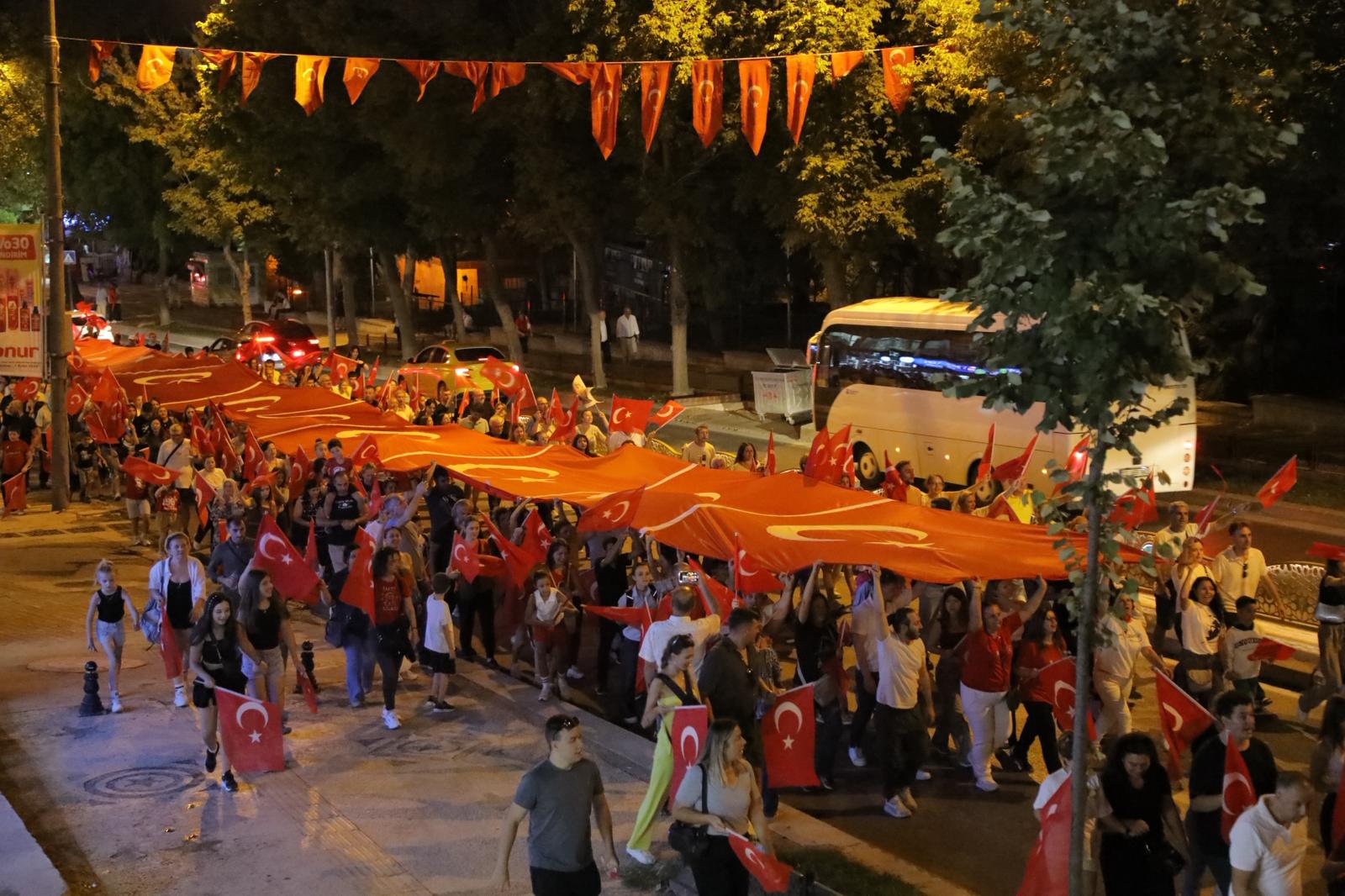 Fener alayı coşkusu Edirne'yi sardı