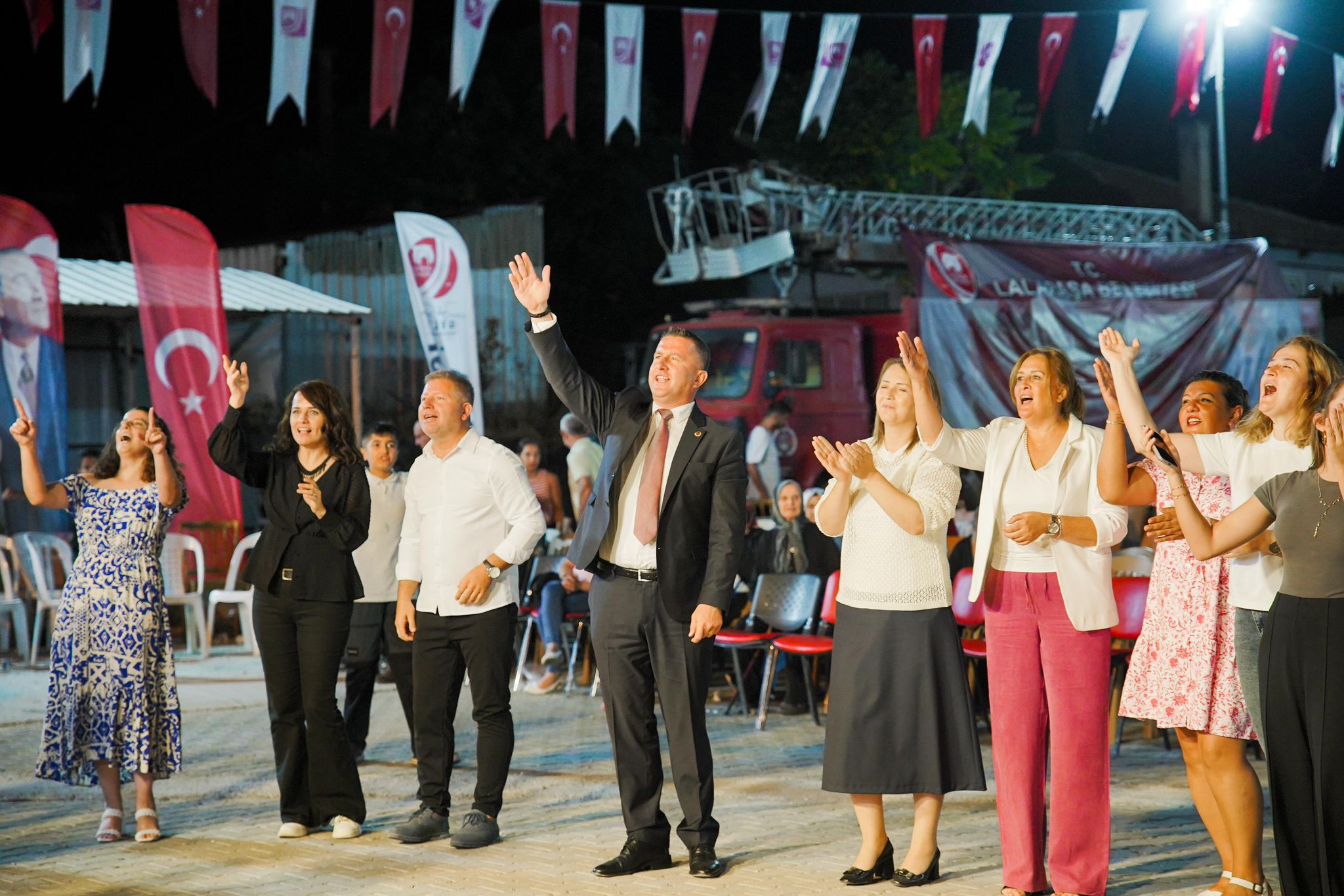 Lalapaşa’da coşkulu Zafer Bayramı kutlaması