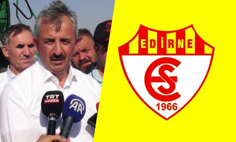 Vali Sezer Edirnespor için net konuştu