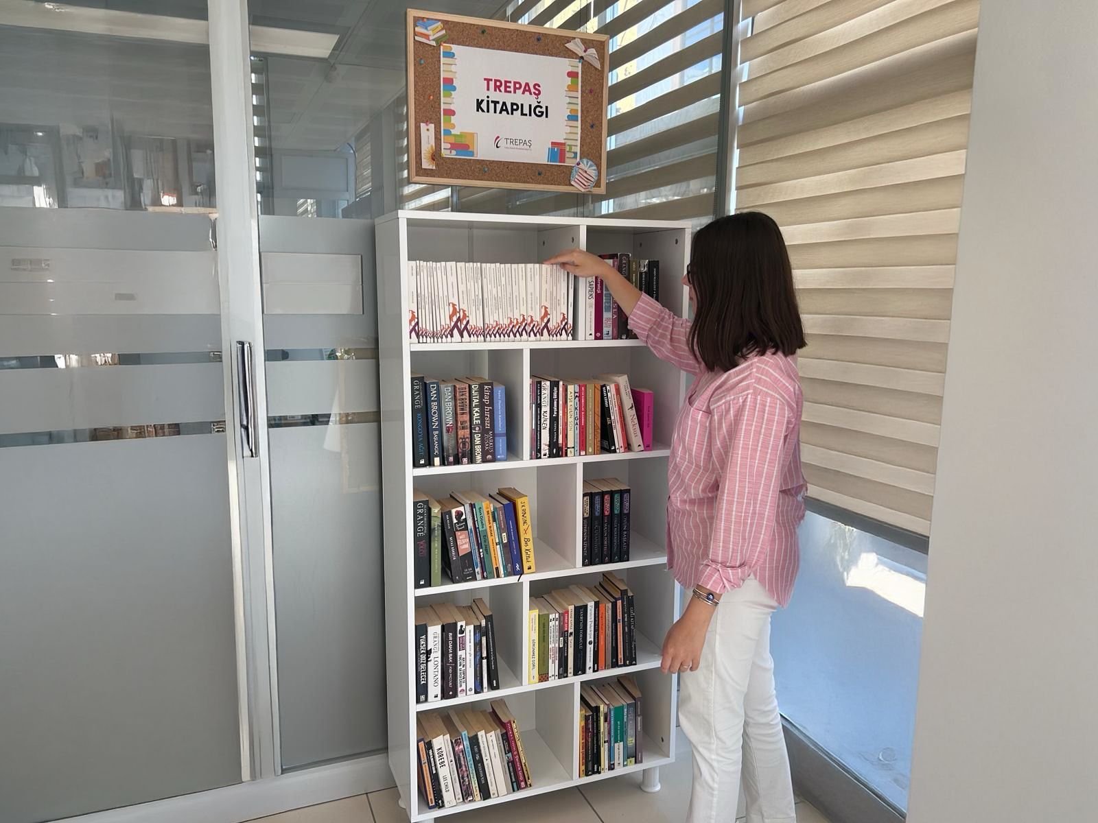 TREPAŞ'tan 'Kitap Paylaşım Noktası'