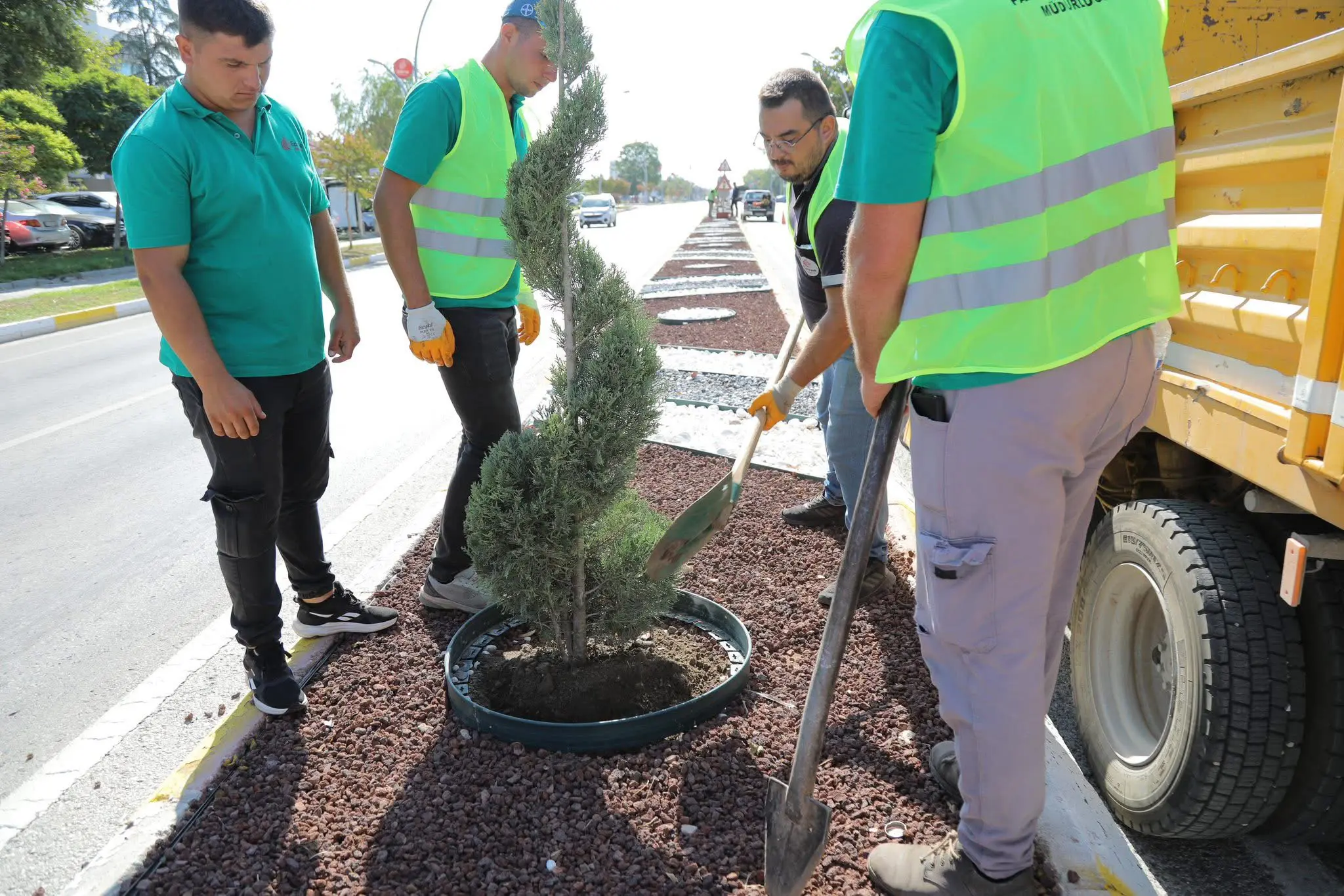 Belediyeden ‘peyzaj’ mesaisi