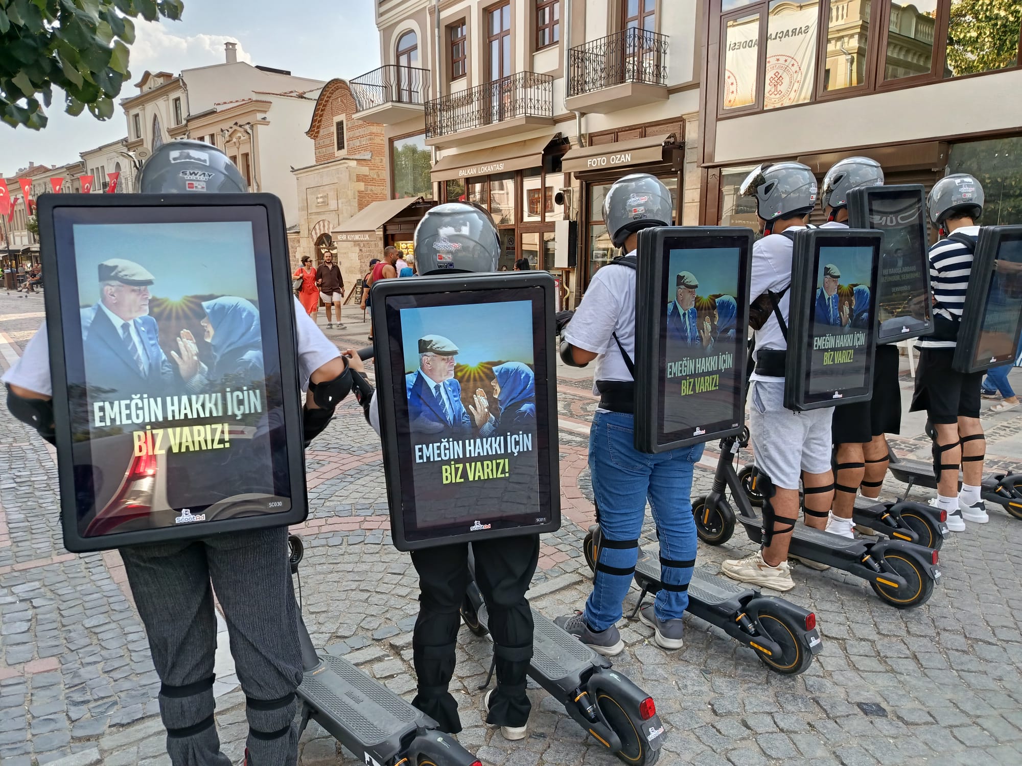 İYİ Parti'den Edirne'de dikkat çeken kampanya