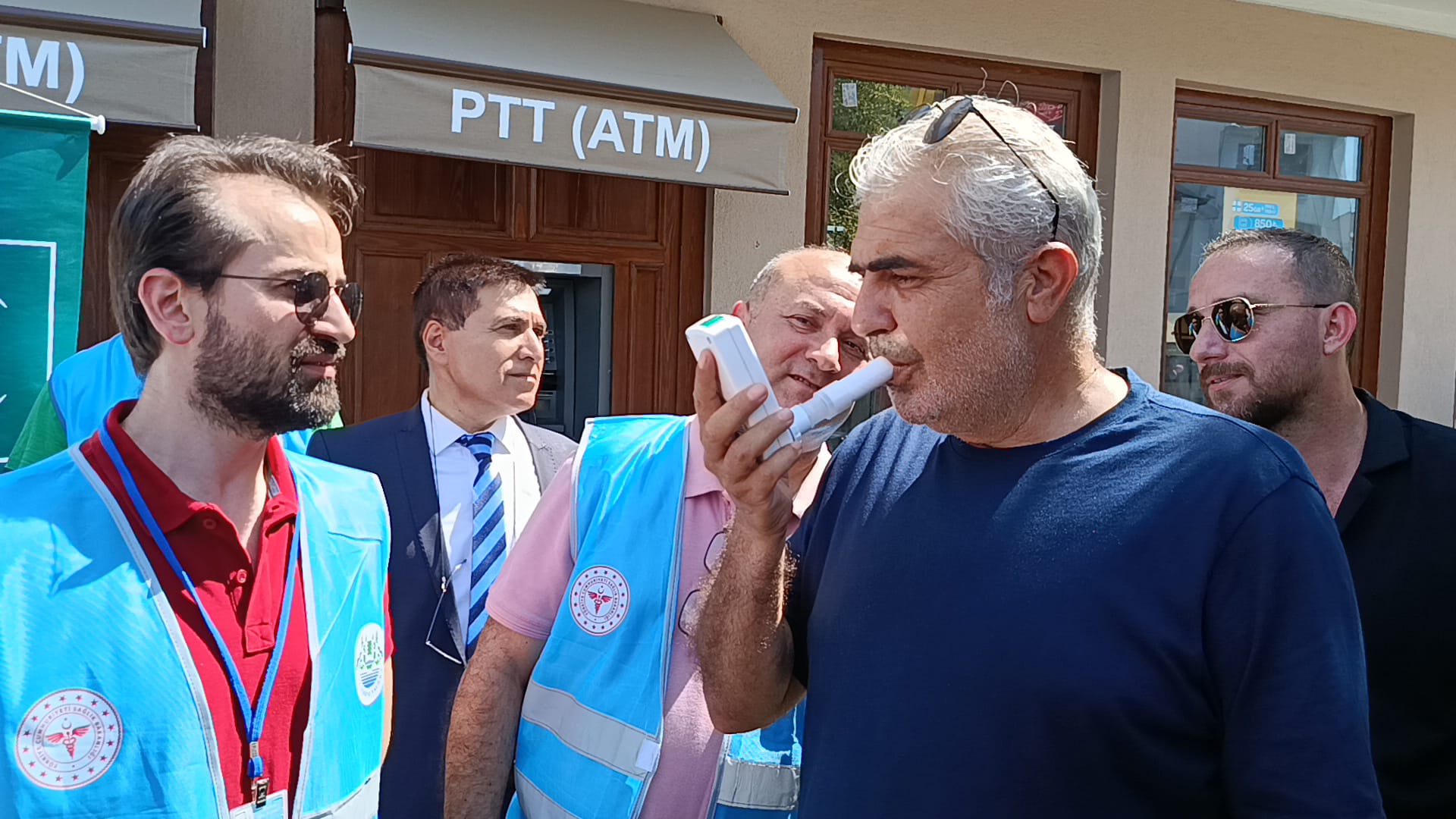 Halk Sağlığı Haftası'nda vatandaşa 'karbonmonoksit' ölçümü