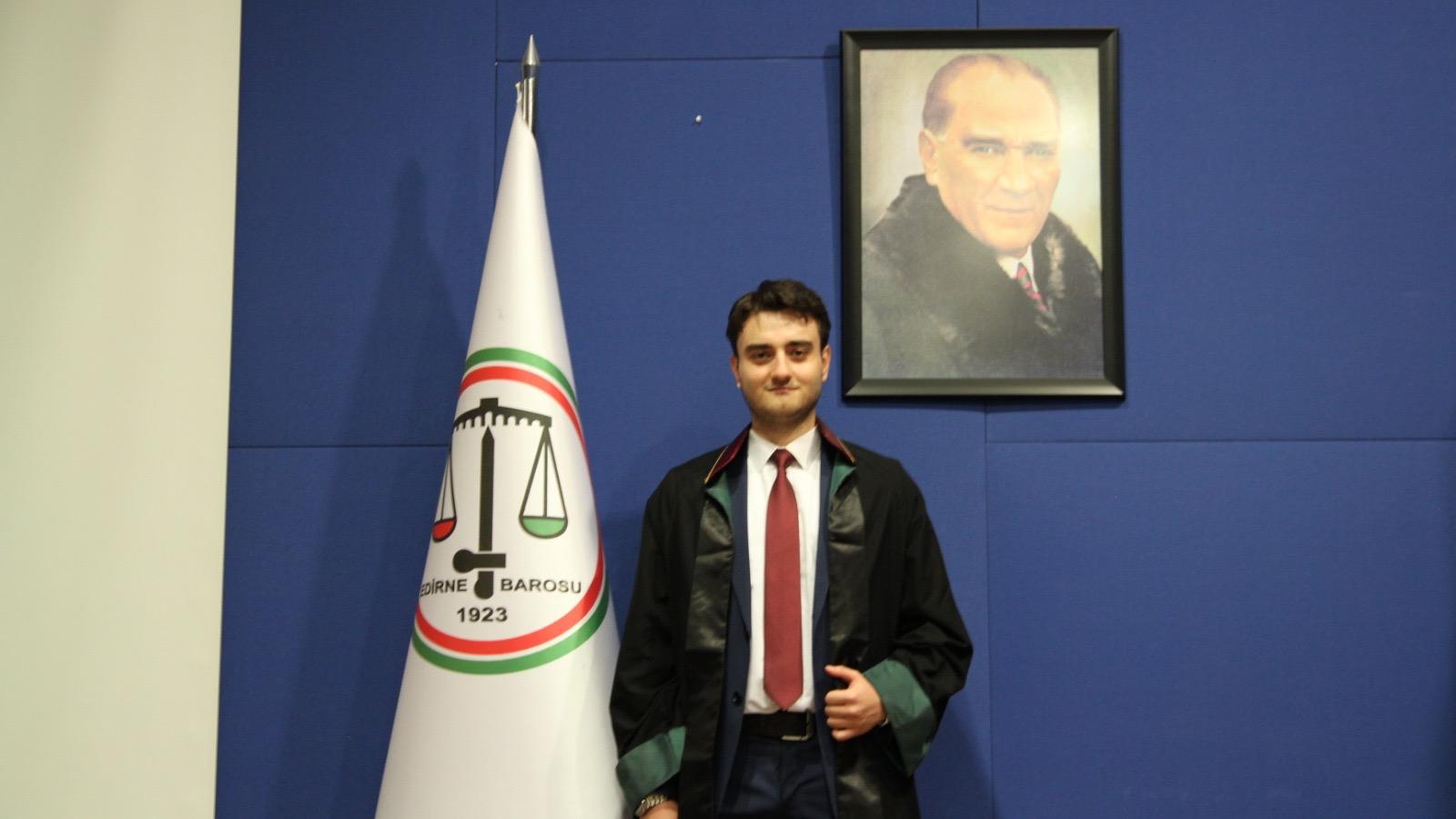 Genç avukatın gurur günü