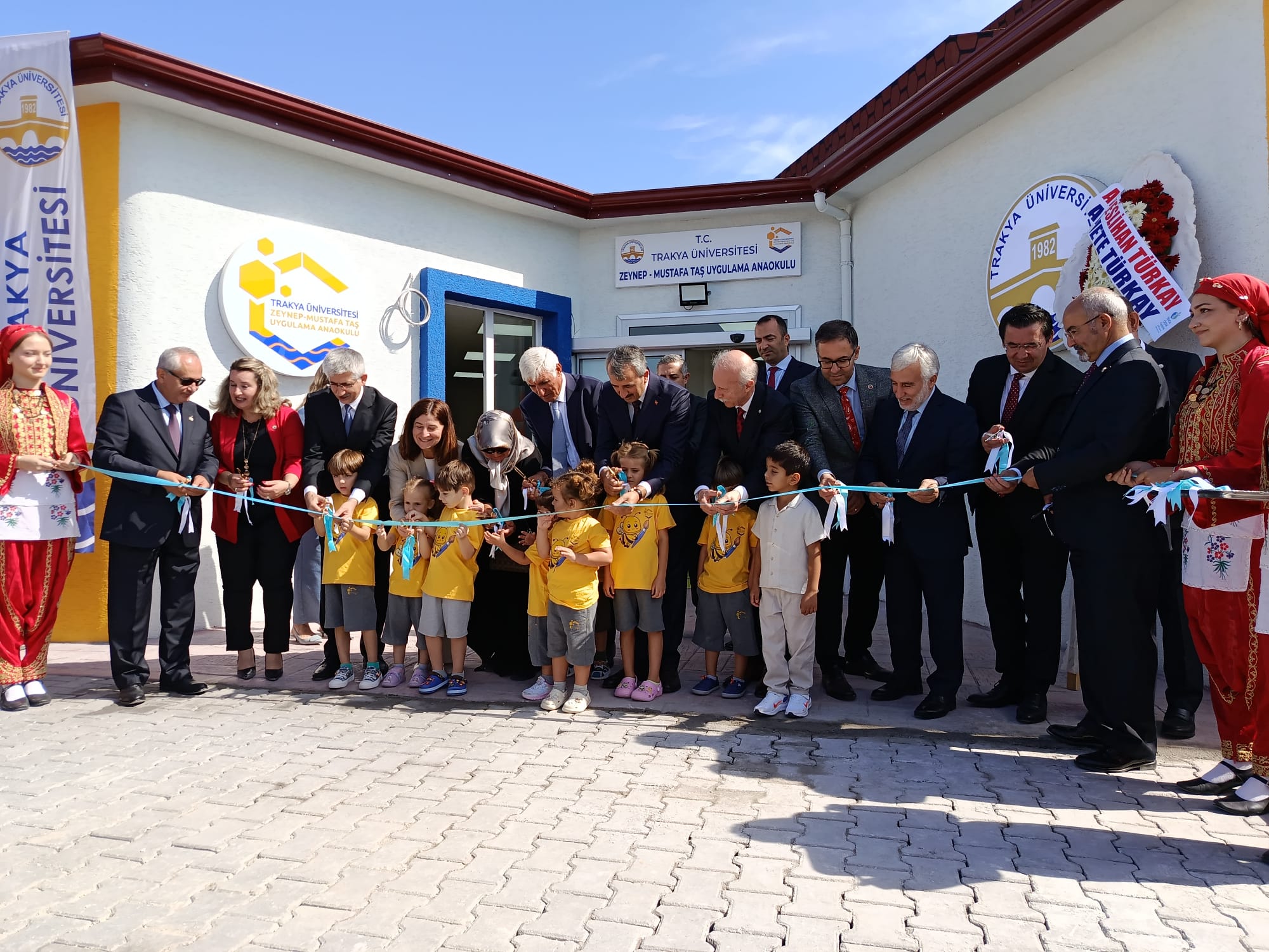 T.Ü.'de Zeynep-Mustafa Taş Uygulama Anaokulu açıldı!
