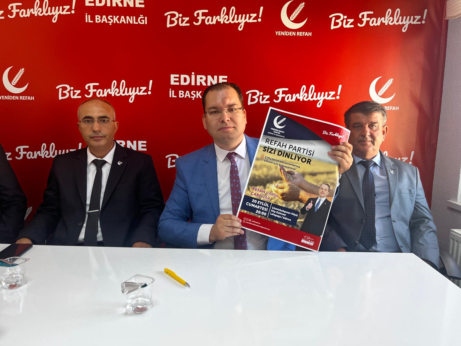 YRP Edirne'de kongre maratonu