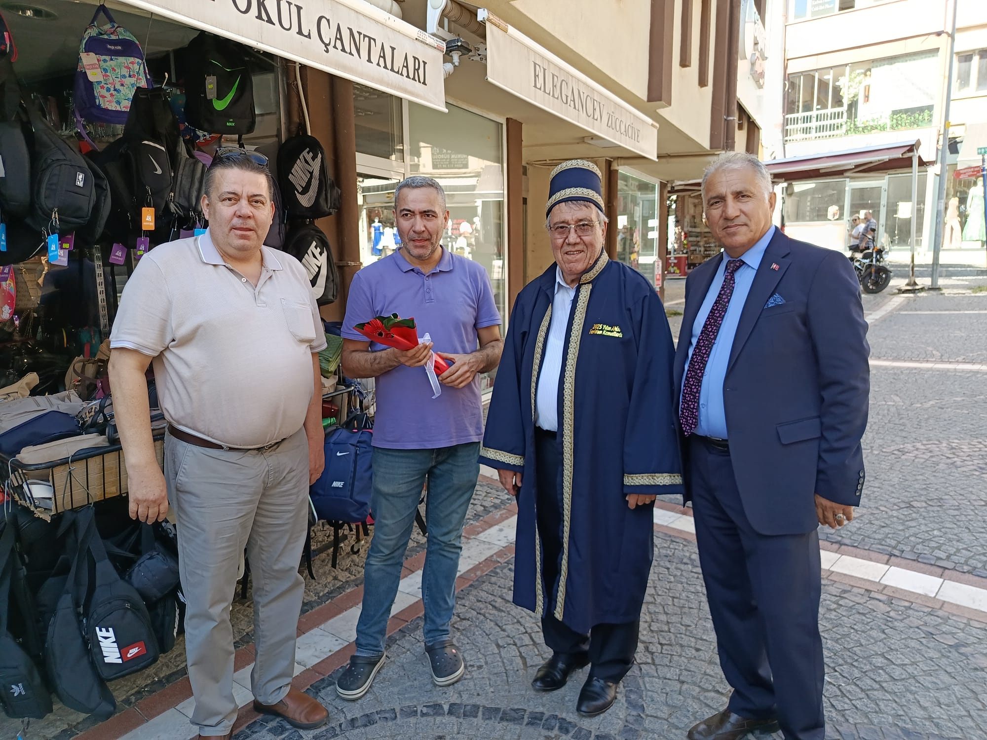 Ahi Kemallarlı’dan esnaf ziyareti