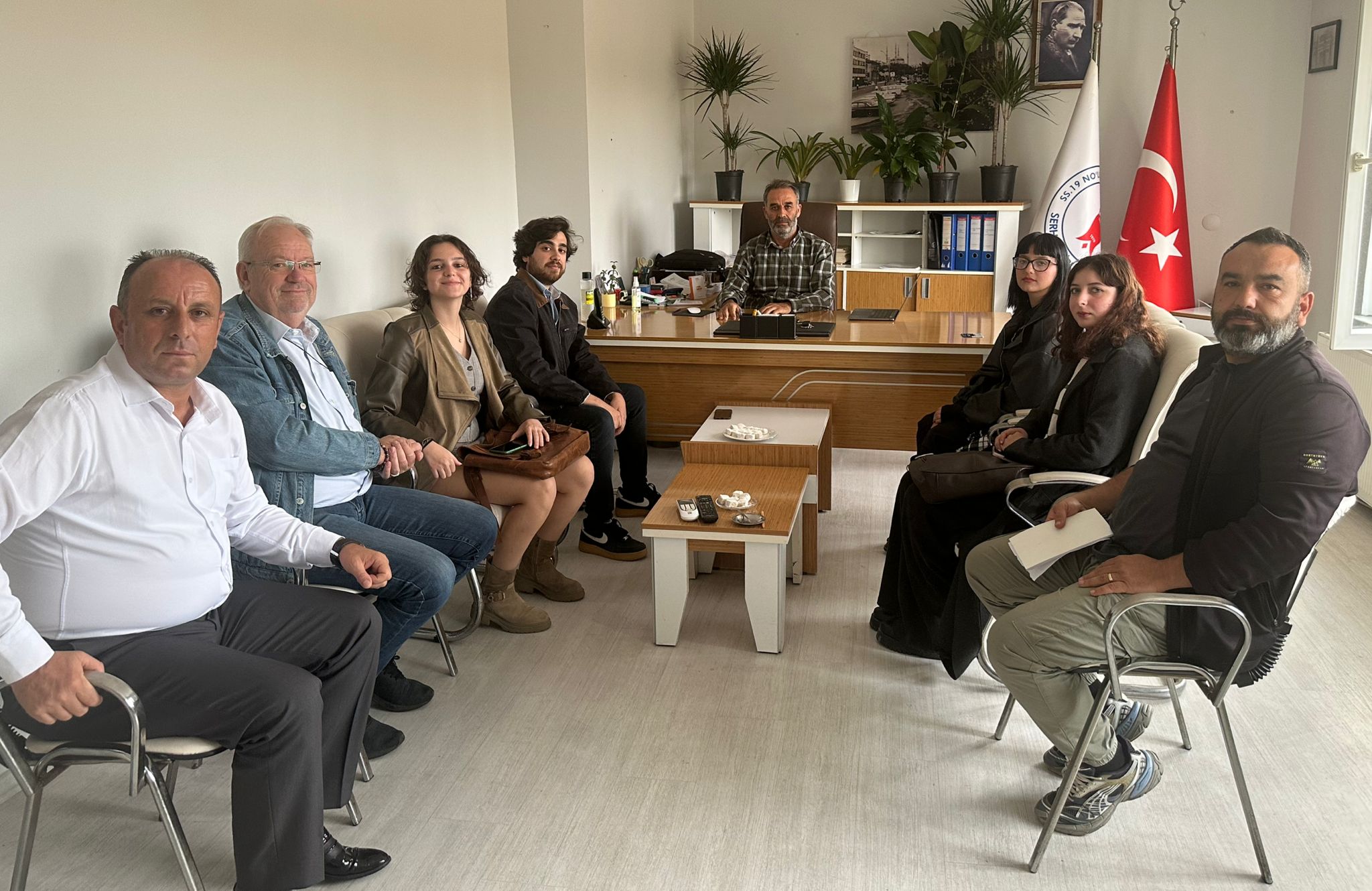 Serhad Birlik, öğrenci taleplerine kulak verdi