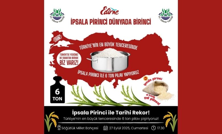 Gastronomi festivalinde rekor denemesi!