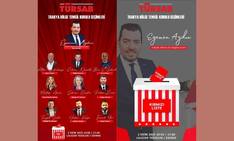 TÜRSAB Trakya'da seçim heyecanı