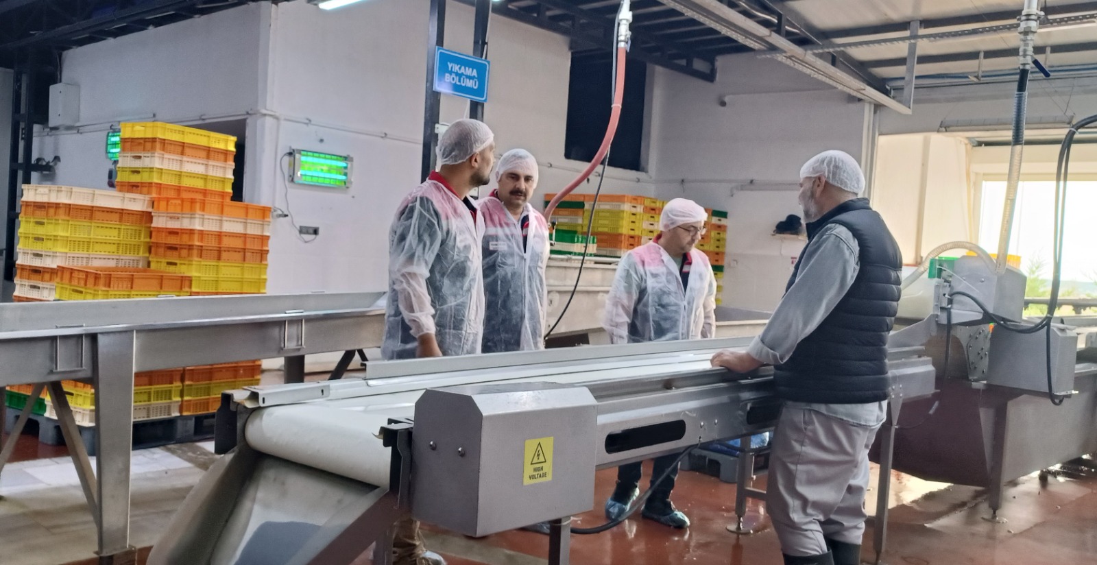 Enez’de su ürünü tesisine denetim