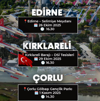 Türk Yıldızları nefes kesecek!