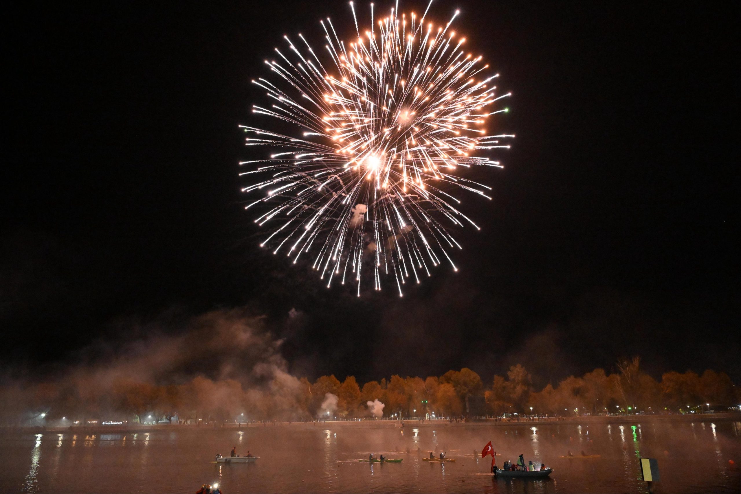 Meriç Nehri'nde Cumhuriyet ışığı