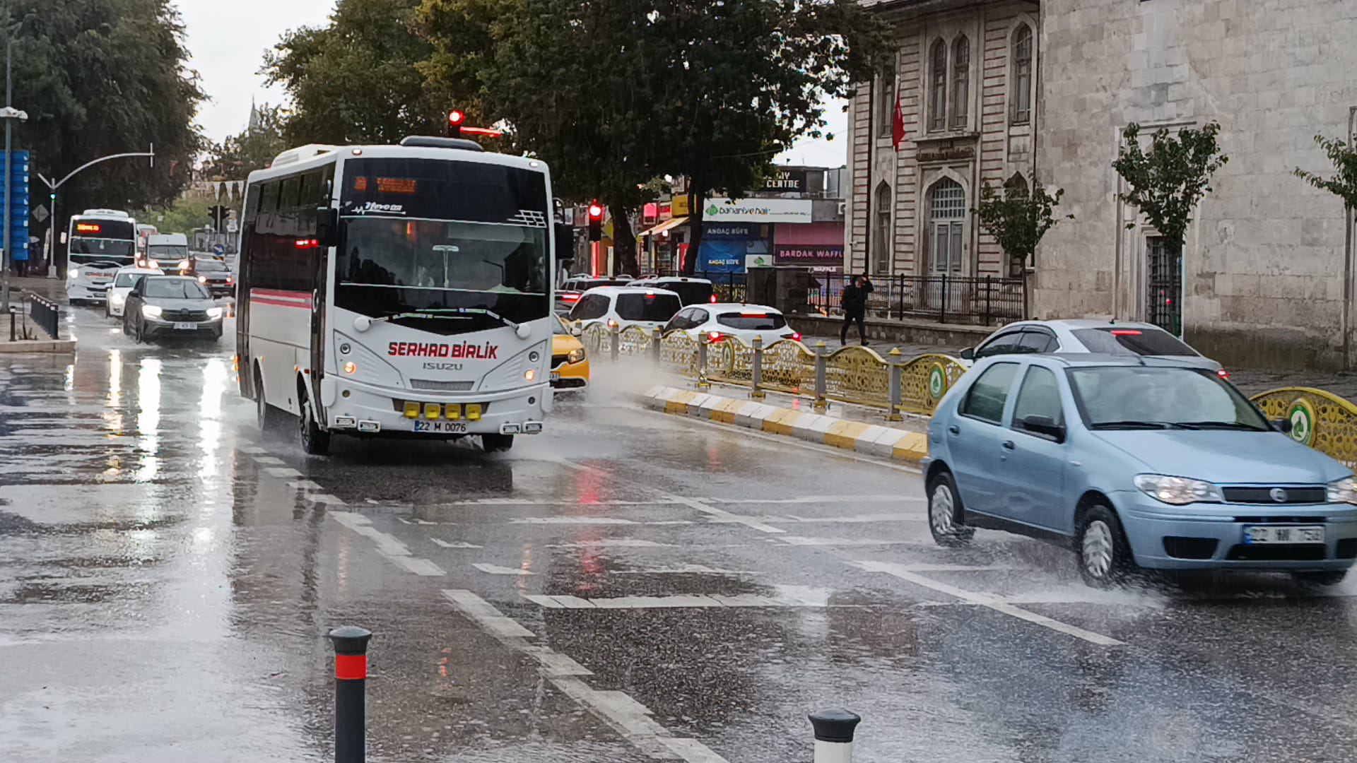 Edirne'de metrekareye 40-65 kilogram yağış!