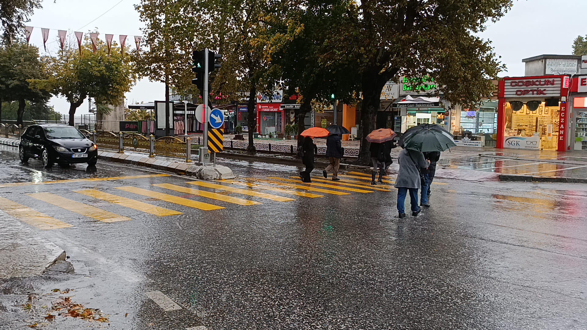 Edirne'ye 2 günlük sağanak yağış