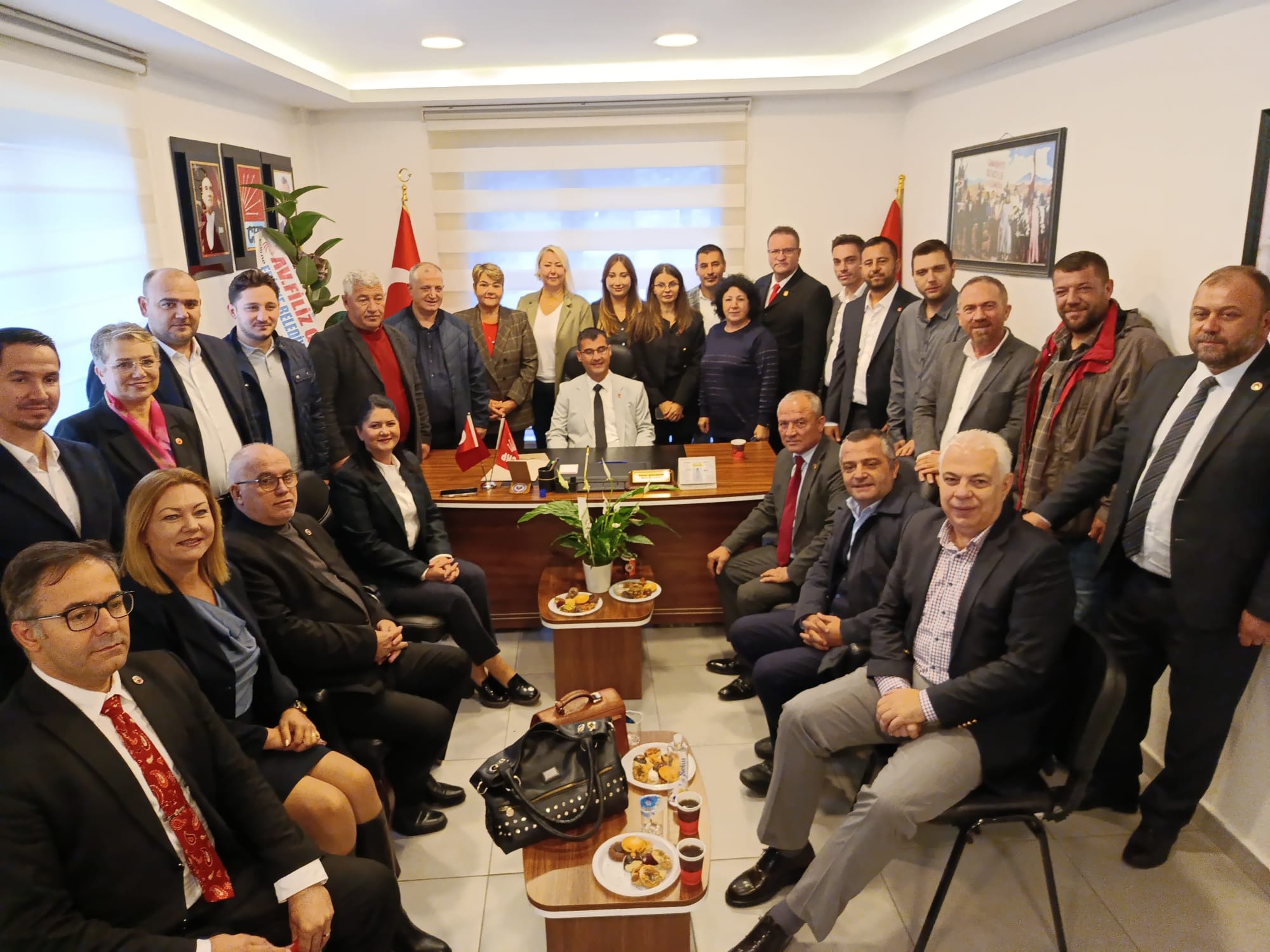 Başkan Gencan'dan Akgüngör'e 'hayırlı olsun' ziyareti