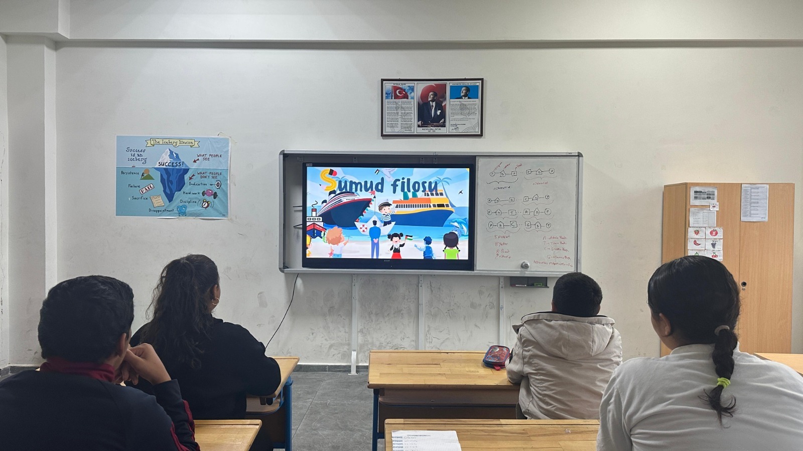 Öğrencilerden Filistin’e destek