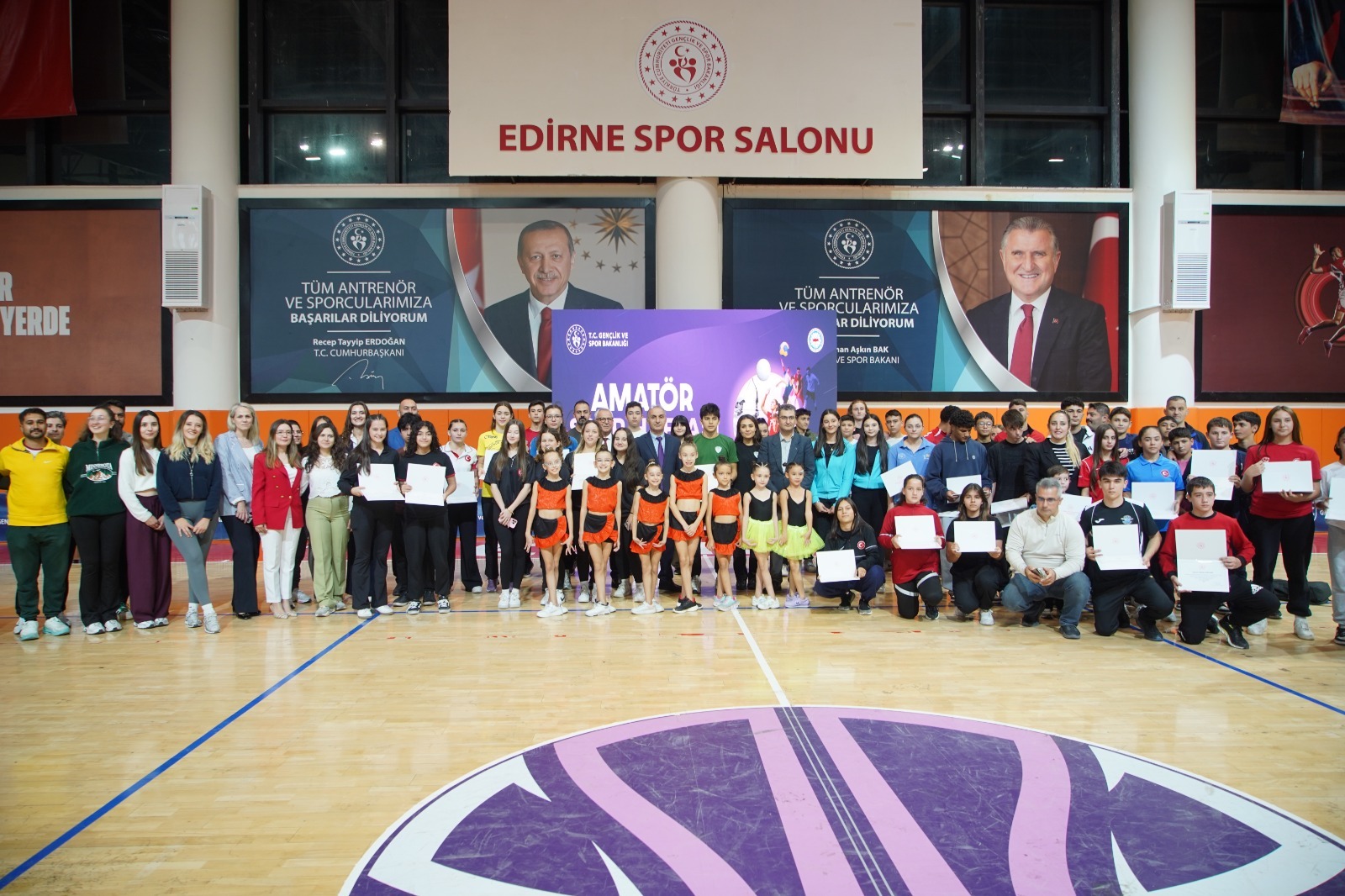 İşte Edirne'de yılın en başarılı genç sporcuları!