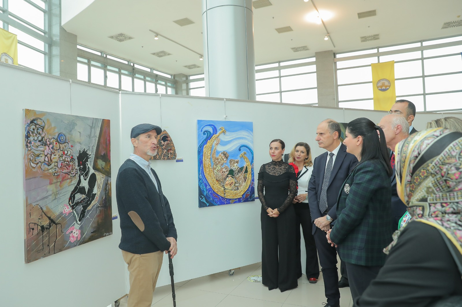 Eğitim Fakültesi mezunlarından karma sergi