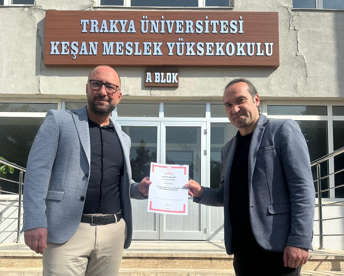 Trakya Üniversitesi'ne bir patent daha