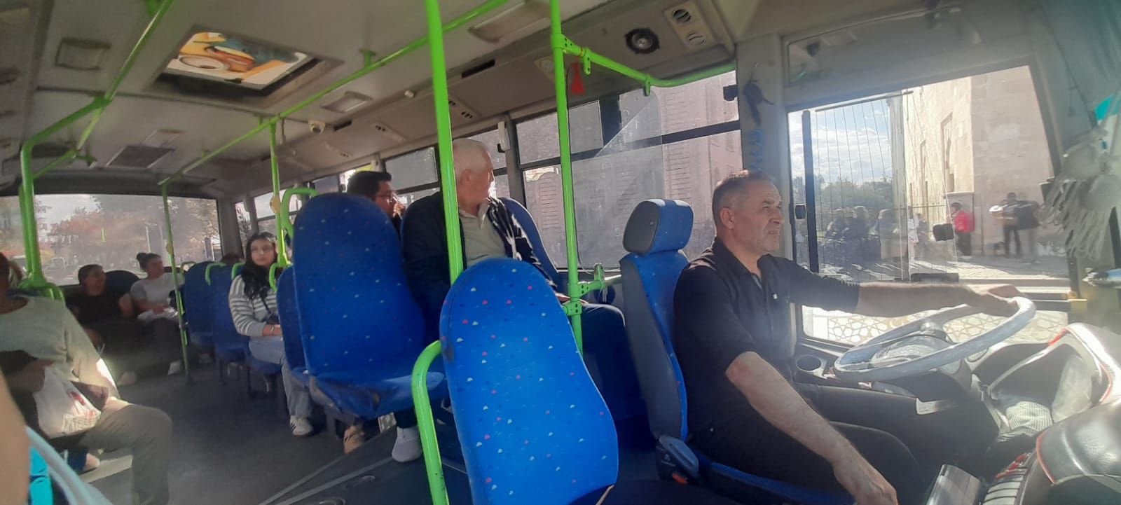 Başkan Dilci direksiyona geçti, sorunları dinledi