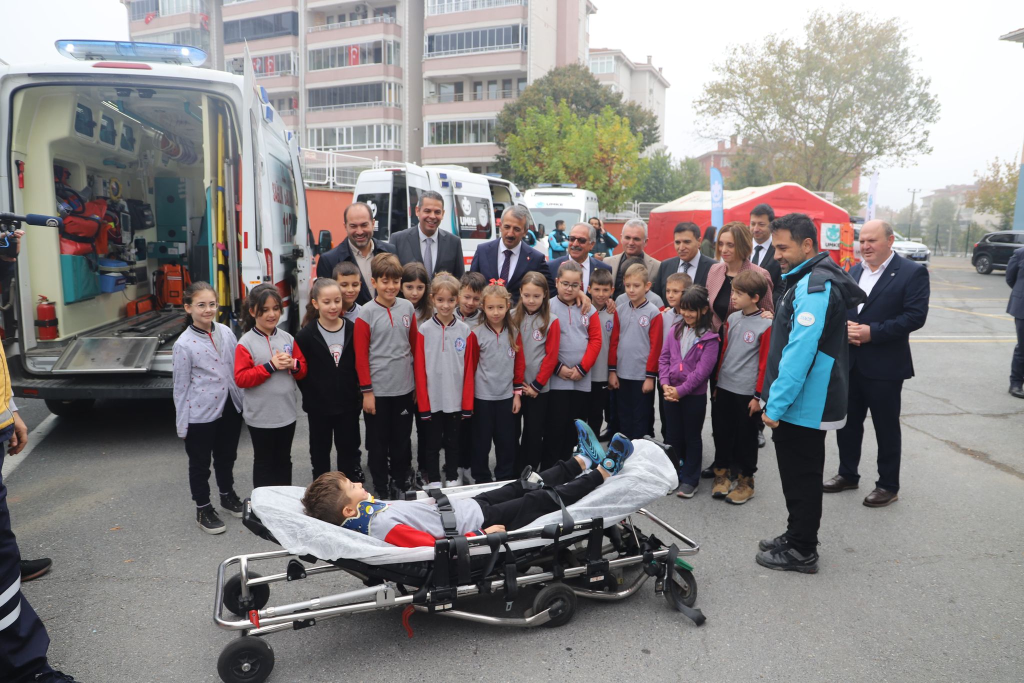 Minik öğrencilere sağlık bilinci eğitimi