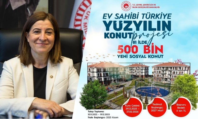 Edirne'ye 2 bin 530 TOKİ konutu müjdesi
