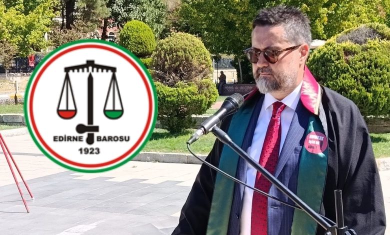 Edirne Barosu'ndan 'Öcalan' sloganına suç duyurusu
