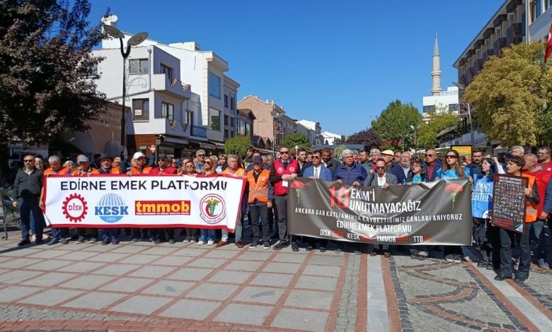 Ankara Gar Katliamı 10’uncu yılında unutulmadı