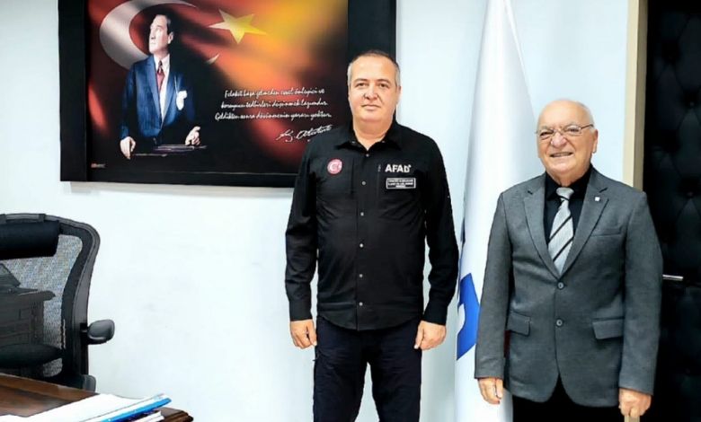 Eryılmaz'dan AFAD Müdürü Karakaş'a ziyaret