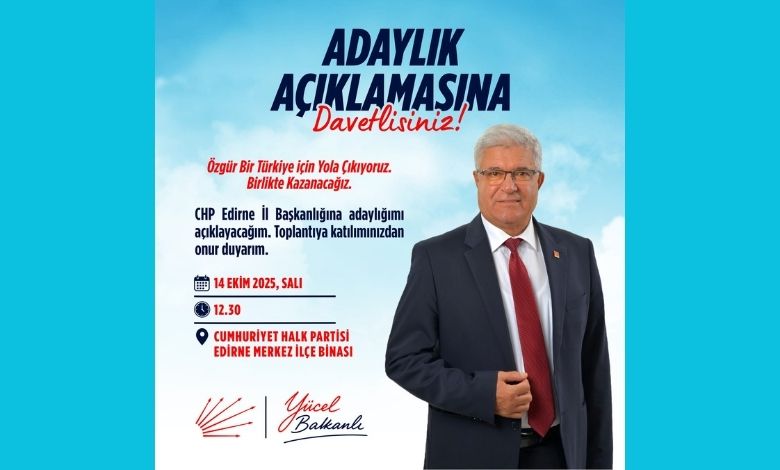 CHP'de ilk aday Balkanlı!