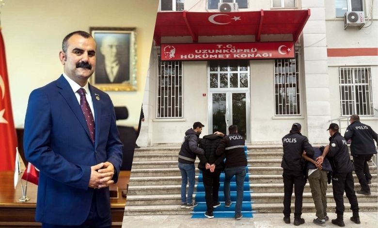 Başkan Martin'e 'mermili' tehdit: 2 gözaltı