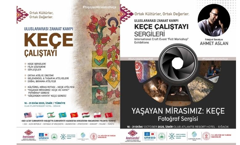 8 ülkeden 30 zanaatkar ‘Keçe Çalıştayı’nda buluşuyor