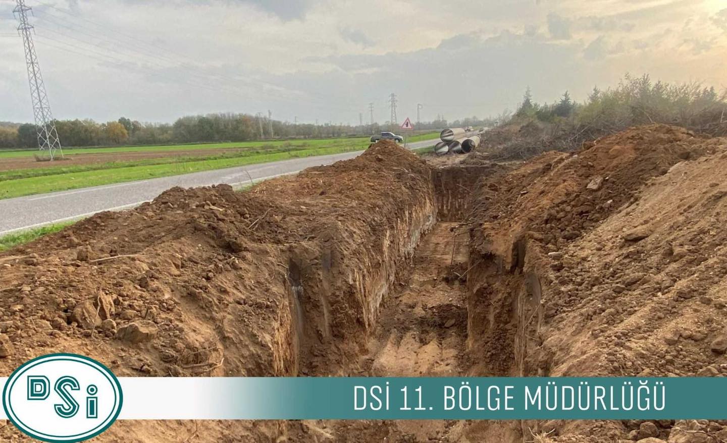 Süloğlu iletim hattına yakın markaj