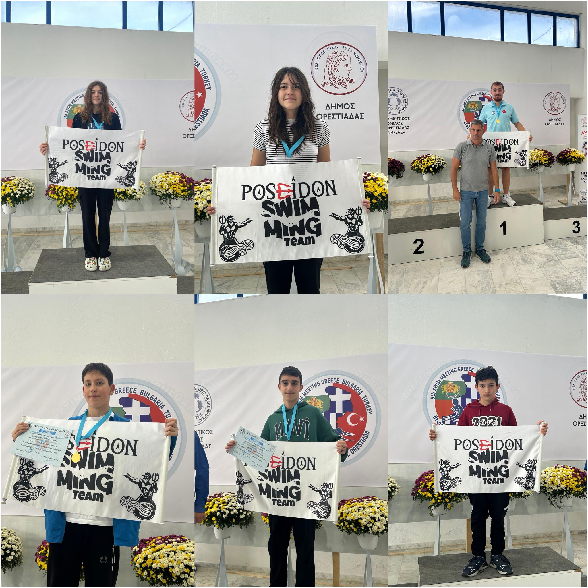 Orestiada’da madalyaları Poseidon topladı