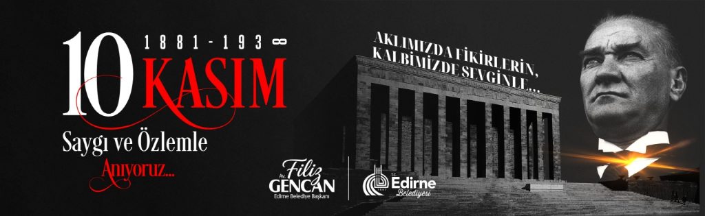 Edirne Belediyesi 10 Kasım İlan