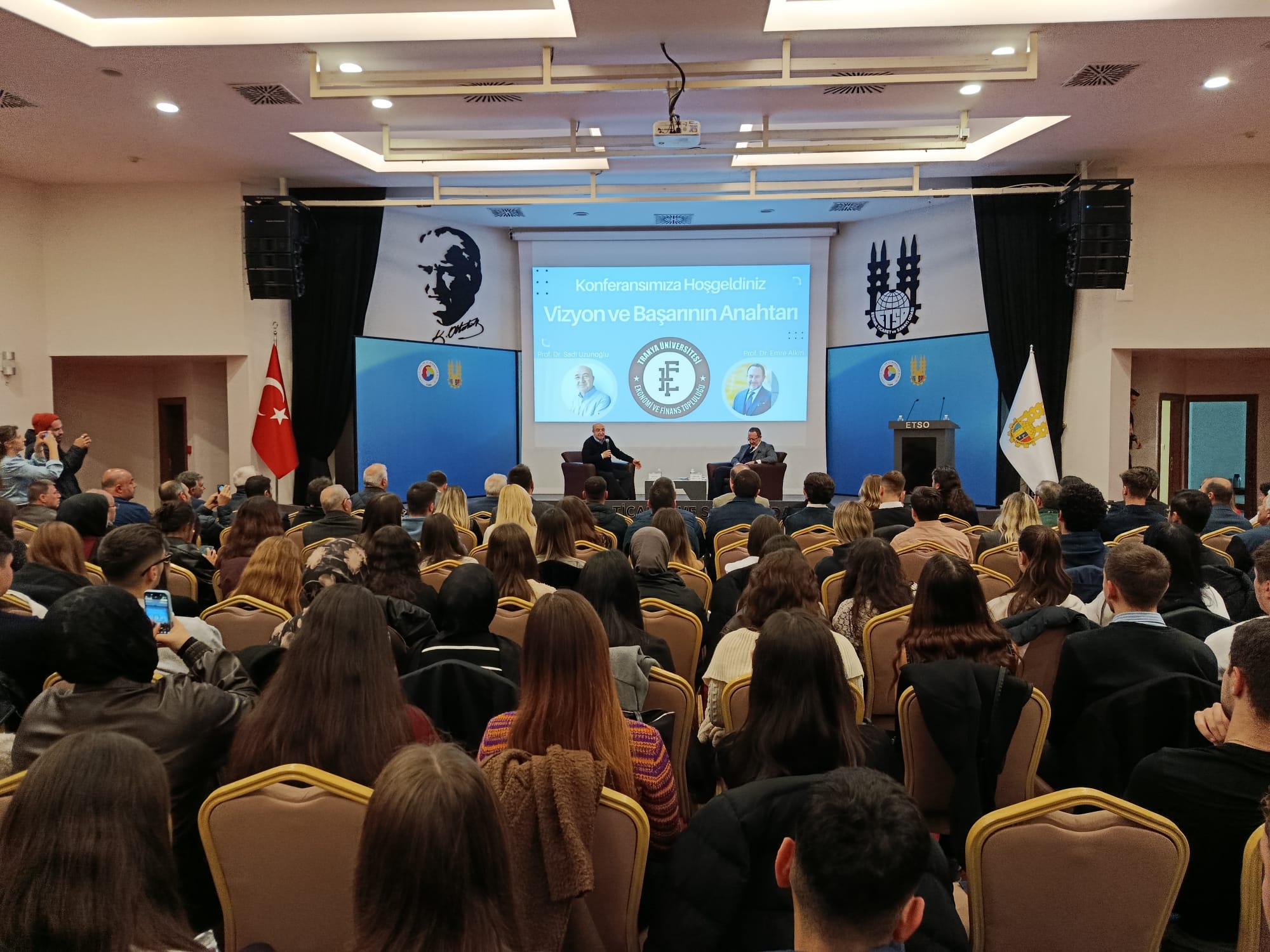 Prof. Dr. Alkin'den 'vizyon ve felsefe' mesajı