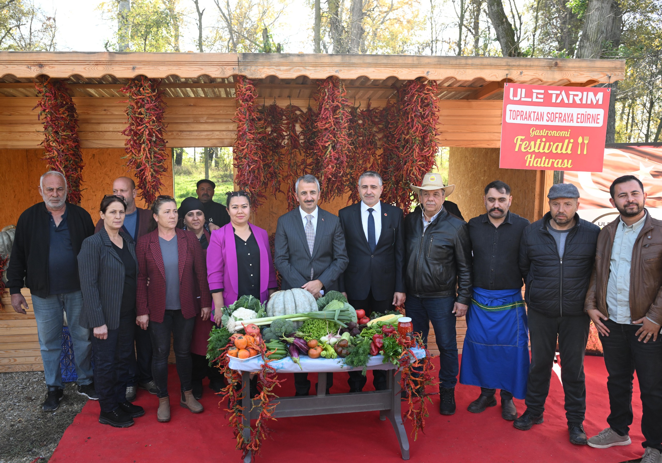 Karaağaç’ın ürünleri vatandaşlarla buluşturuluyor