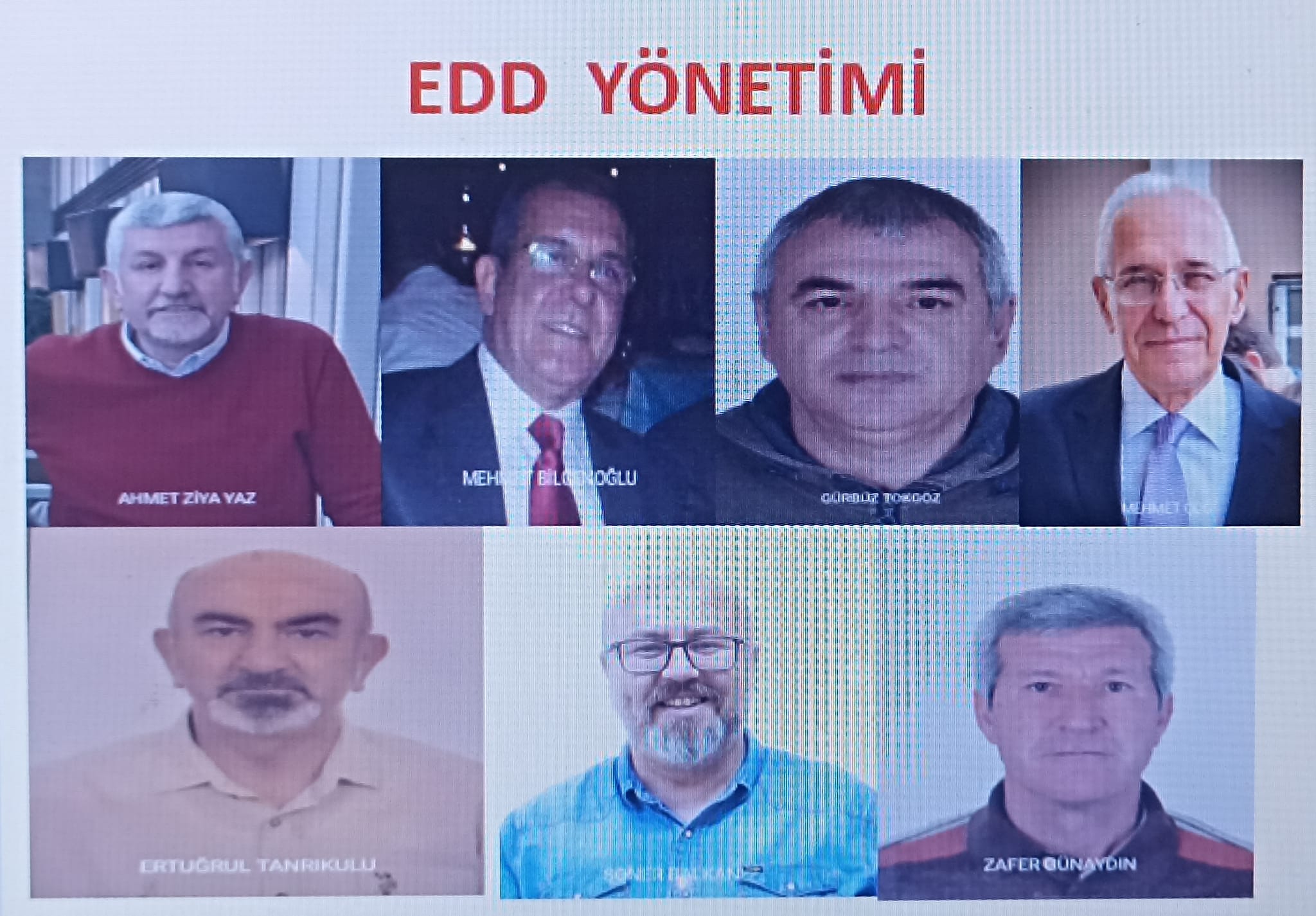 Emekliler Derneği'nde görev dağılımı