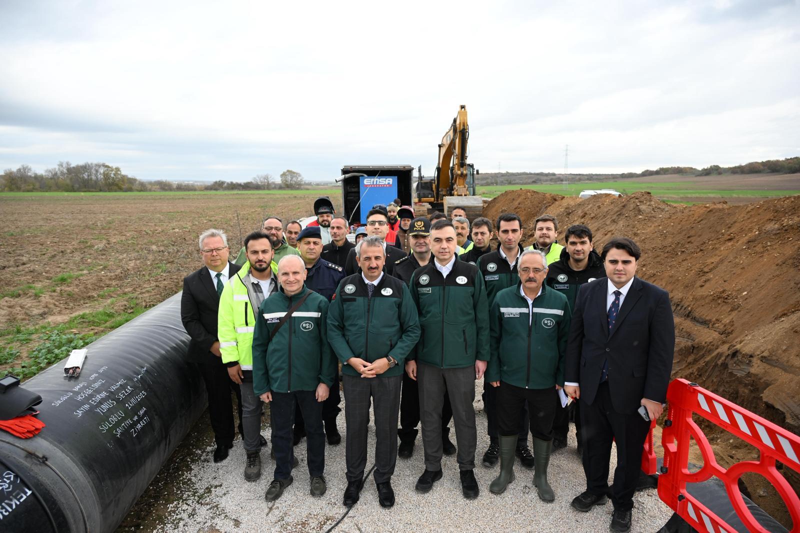 Süloğlu hattında hummalı çalışma