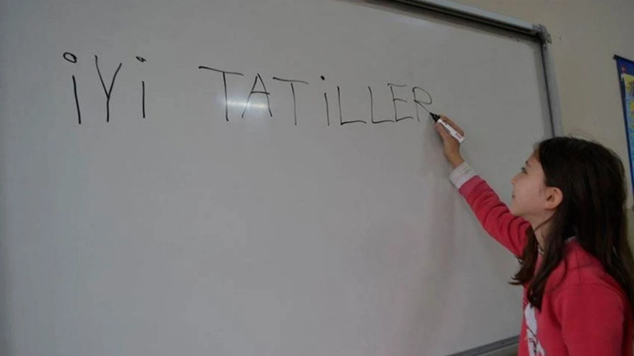 Okullarda ara tatil bugün başlıyor