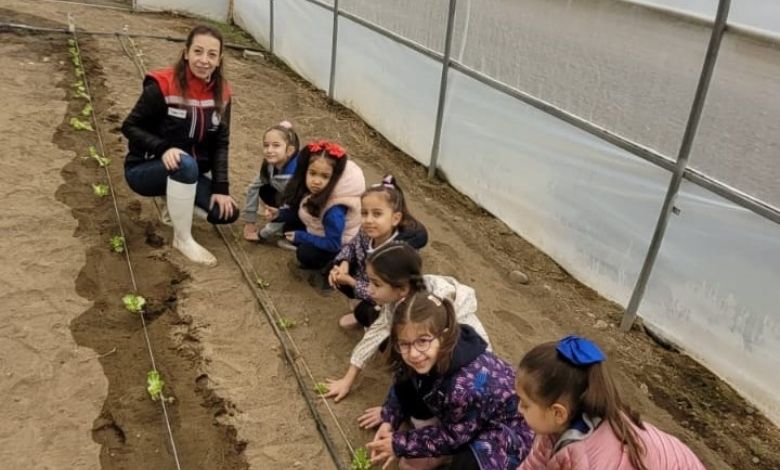 Geleceğe umut ektiler