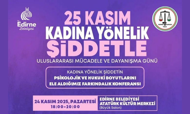 Belediyeden 'kadına yönelik şiddetle mücadele' konferansı
