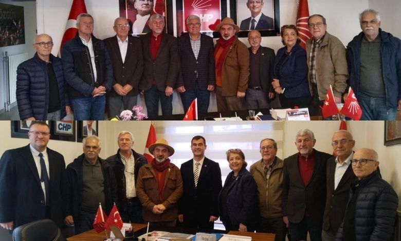Emekliler Derneği'nden CHP'ye ziyaret