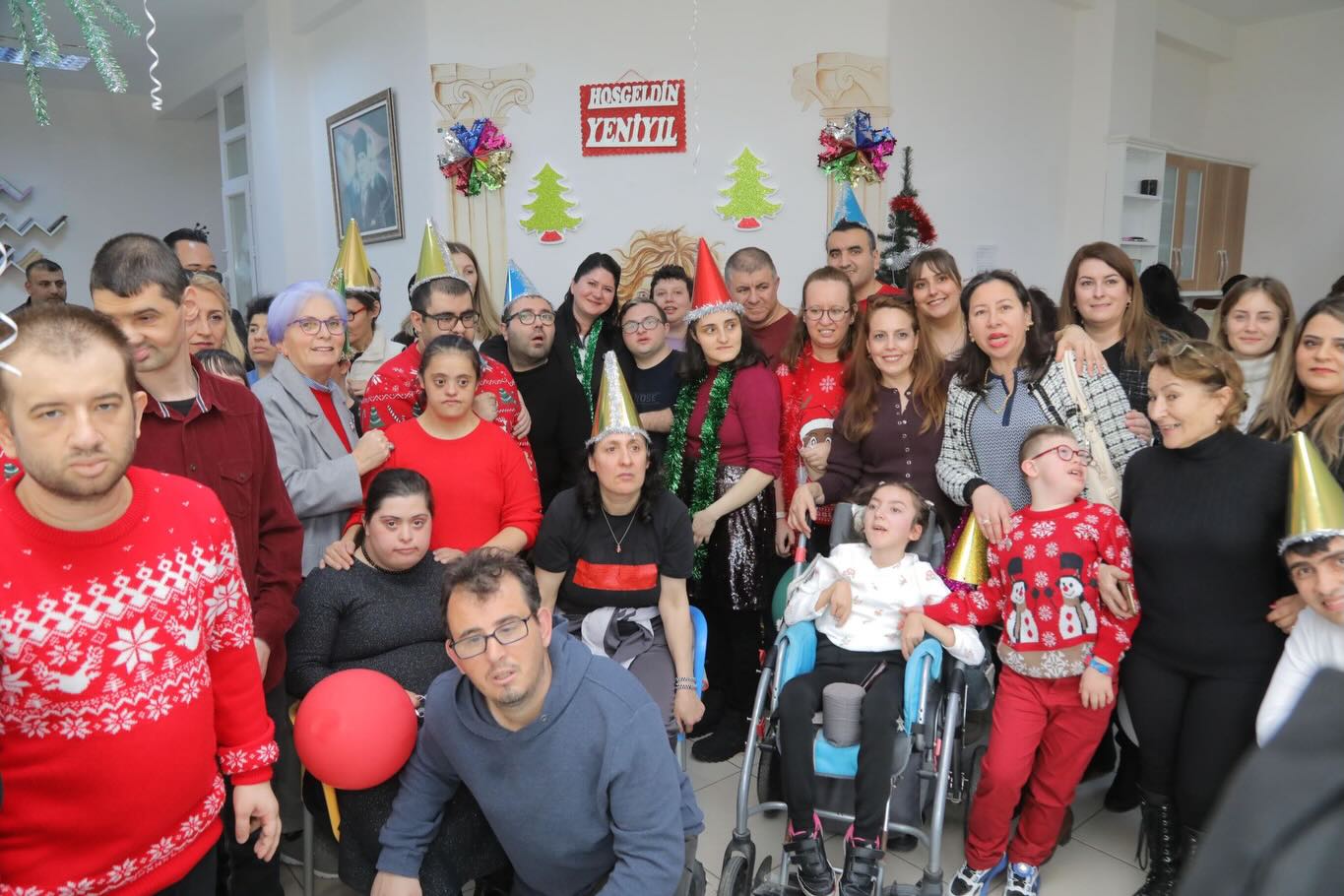 Yeni yıla en özel karşılama