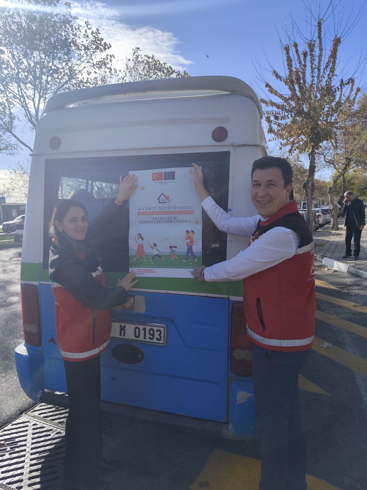 Taksi ve minibüslerde koruyucu aile farkındalığı